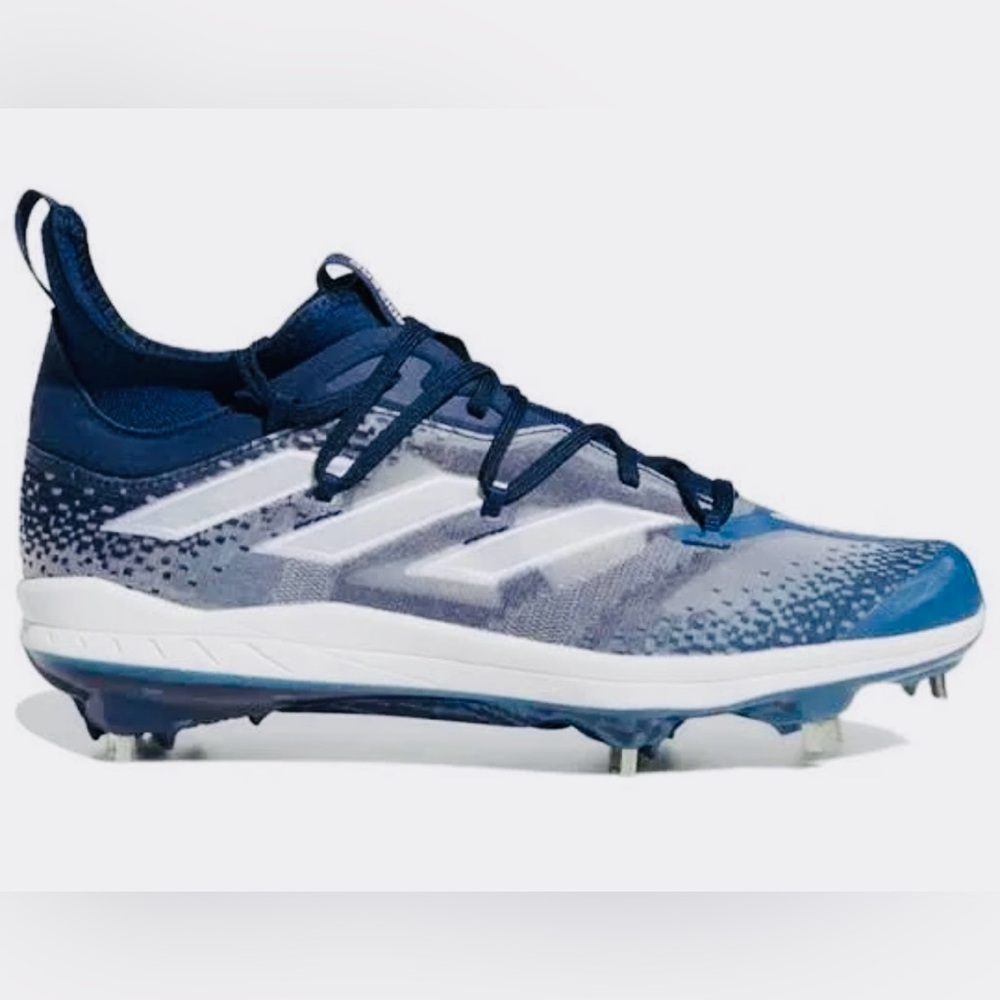 Adidas Adizero Afterburner 7 Baseball Cleats Hp2177 Navy Blue Men's Size 15
